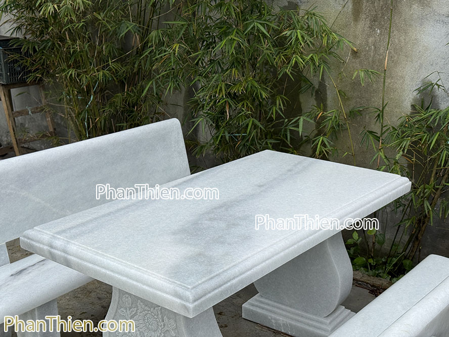 Bàn ghế đá sân vườn tự nhiên - BGD-37