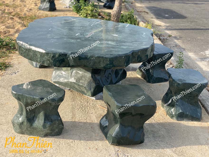 Bàn Ghế Đá Xanh Thanh Hoá (BAN-18)