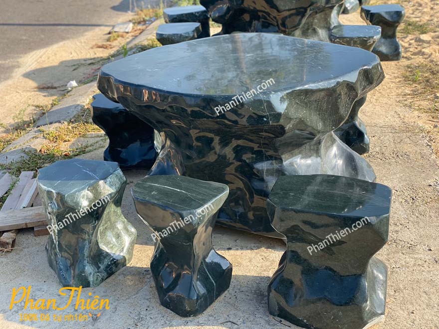 Bàn Ghế Đá Xanh Thanh Hoá (BAN-19)