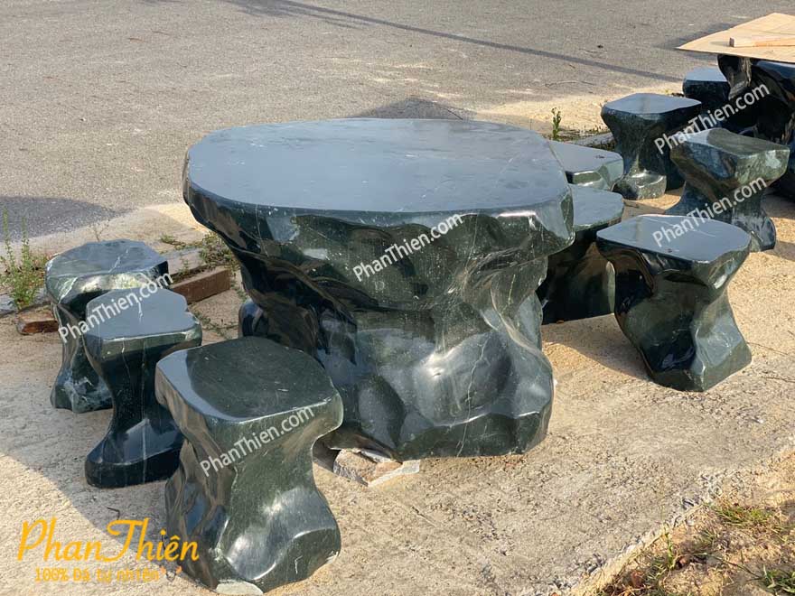 Bàn Ghế Đá Xanh Thanh Hoá (BAN-19)