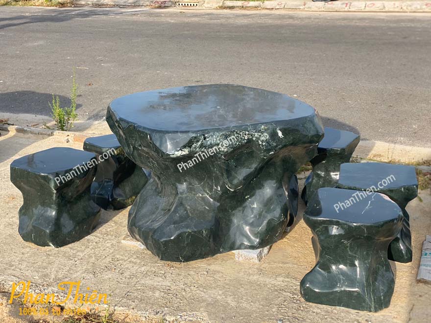 Bàn Ghế Đá Xanh Thanh Hoá (BAN-19)