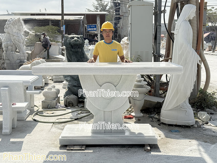 Bàn thánh lễ nhà thờ Công Giáo 2m - BTG-17