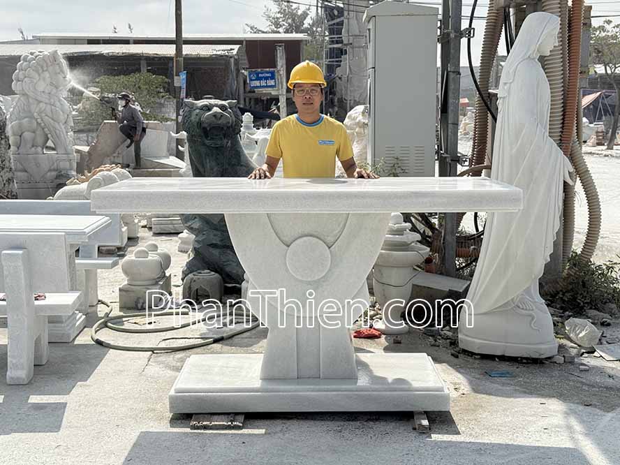 Bàn thánh lễ nhà thờ Công Giáo 2m - BTG-17