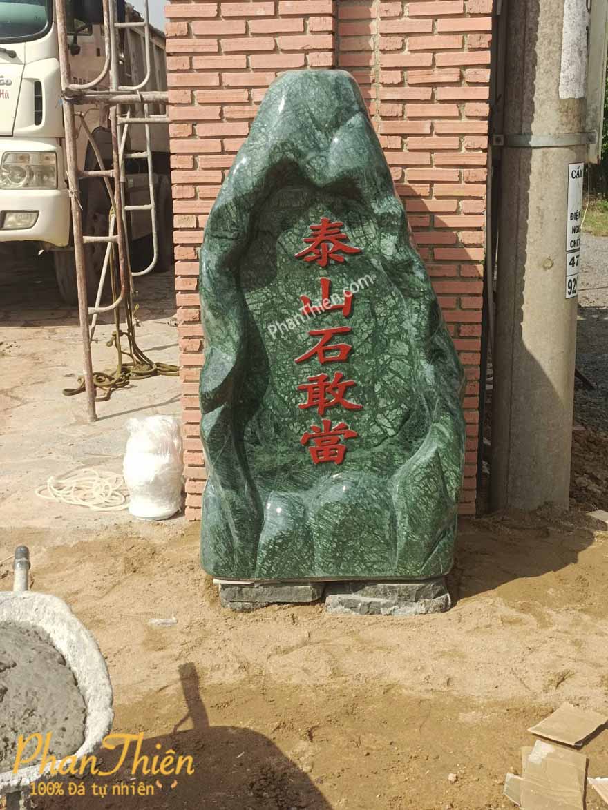 Bảng Hiệu bằng Đá Xanh Ấn Độ (BH-02)