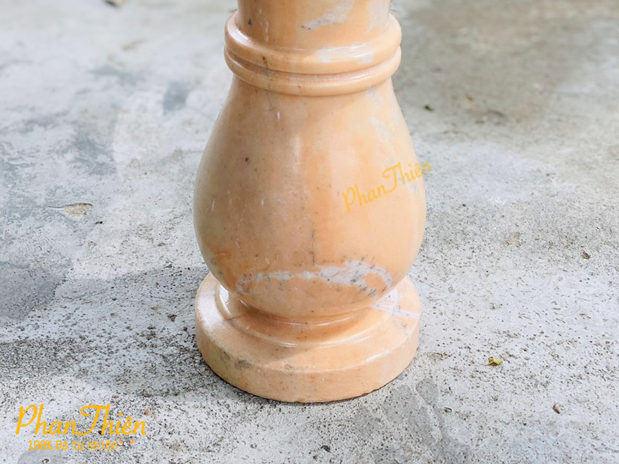 Bình Hoa bằng Đá Cà Rốt Vàng (BH-02)