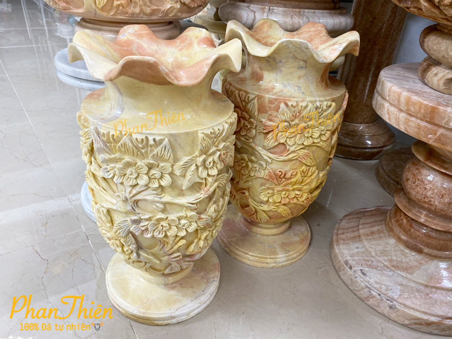 Bình Hoa Lộc Bình Đá Cẩm Thạch (BH-06)