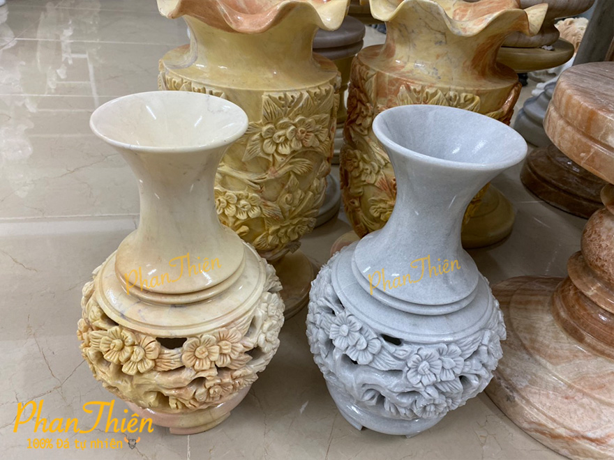 Bình Hoa Lộc Bình Đá Cẩm Thạch (BH-06)