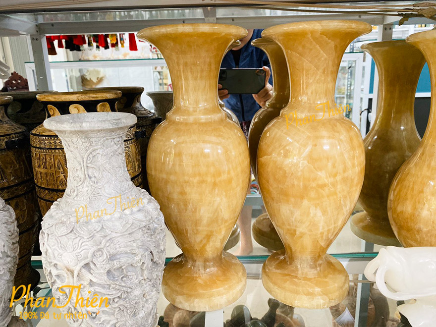 Bình Hoa Lộc Bình Đá Ngọc Hoàng Long (BH-05)