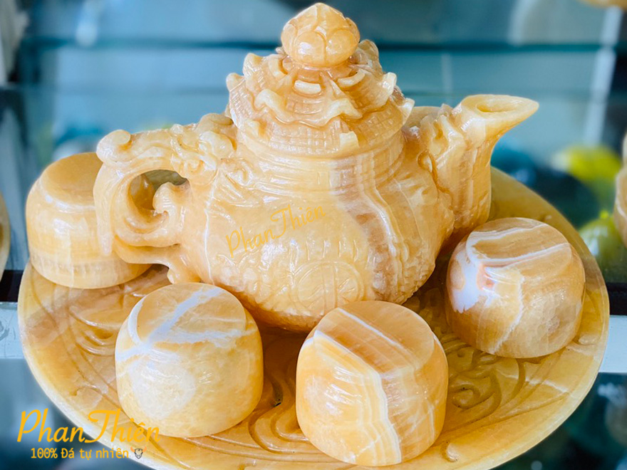 Bộ Tách Trà Đá Ngọc Hoàng Long (TT-01)