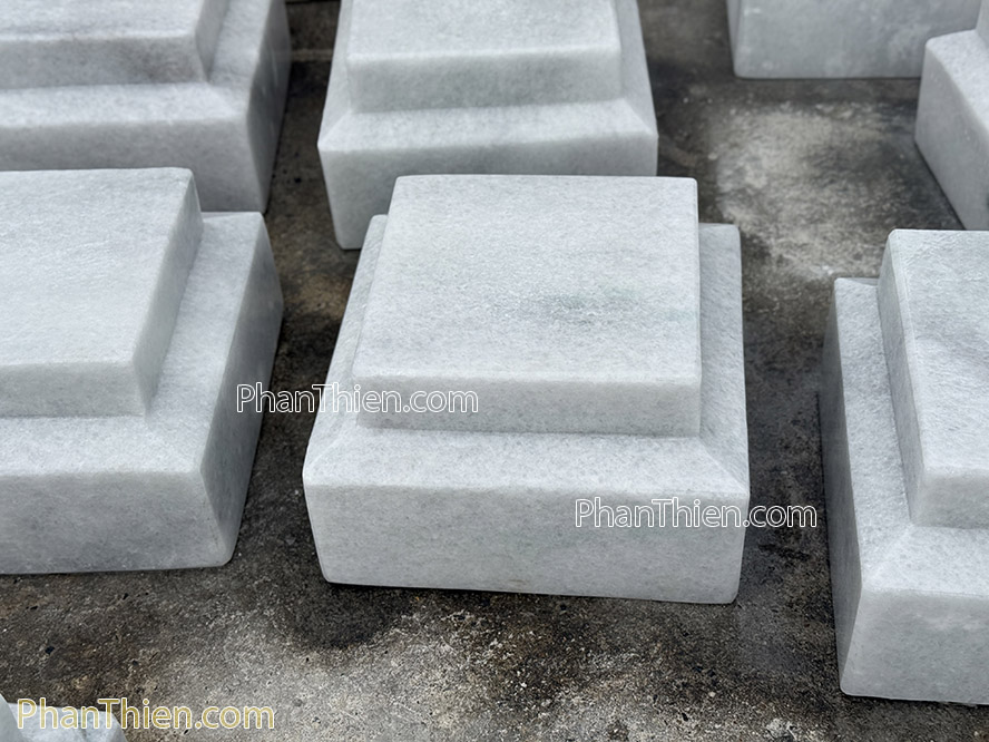 Chân cột đá vuông nhà gỗ - DKC-19