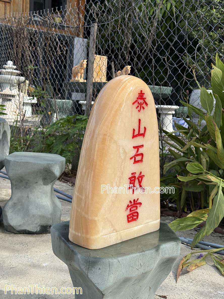 Cục đá phong thuỷ ngọc Hoàng Long trấn trạch