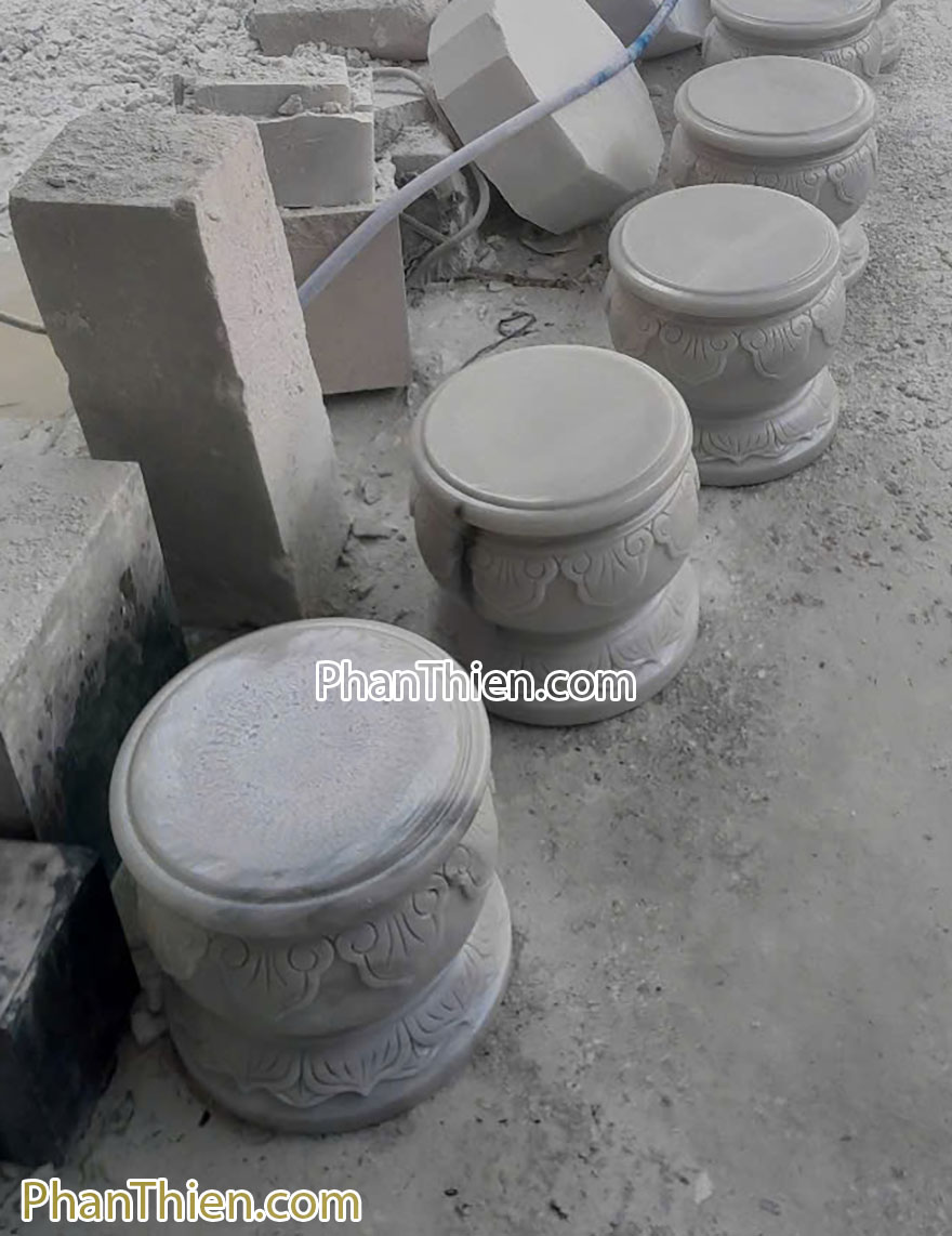 Đá kê chân cột nhà gỗ (DKC-10)