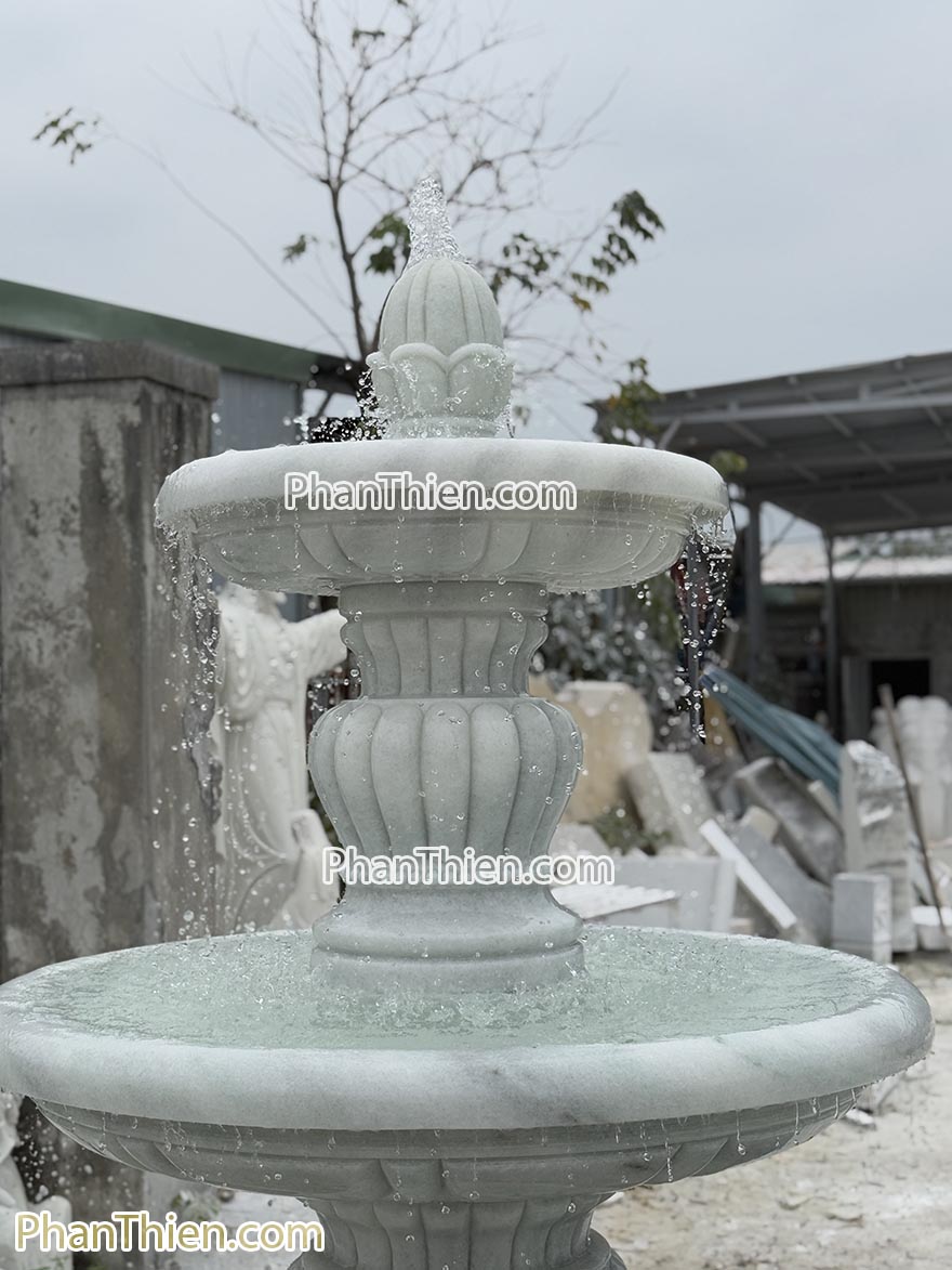 Đài Phun Nước bằng đá và thành hồ (DPN-42T)