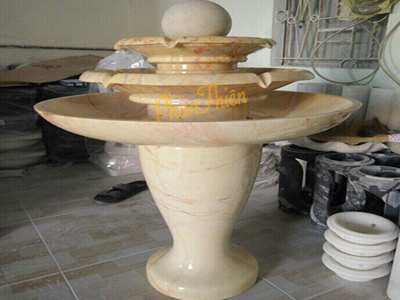 Đài Phun Nước Mini bằng Đá Tự Nhiên (DAI-02)