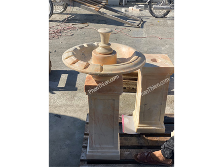 Đài Phun Nước Mini Đá Cà Rốt Vàng (DAI-31)
