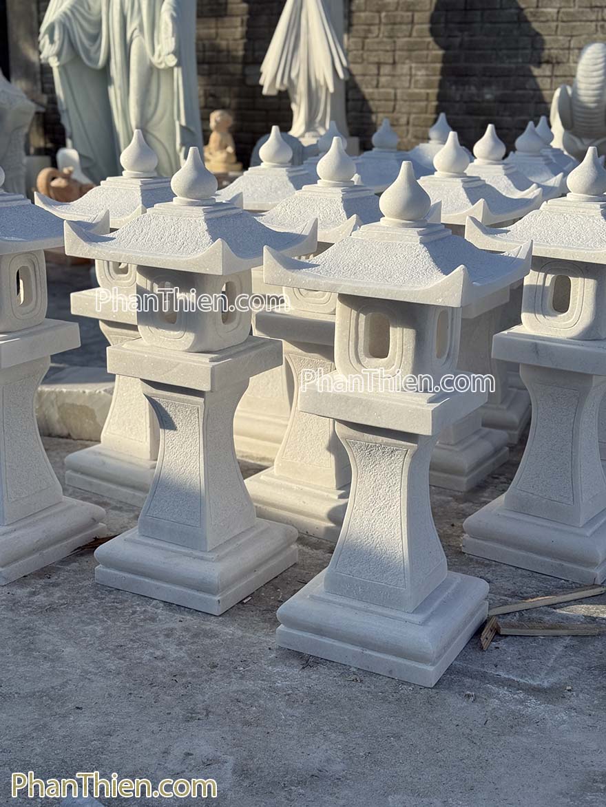 Đèn đá sân vườn tự nhiên 1m (DEN-88)