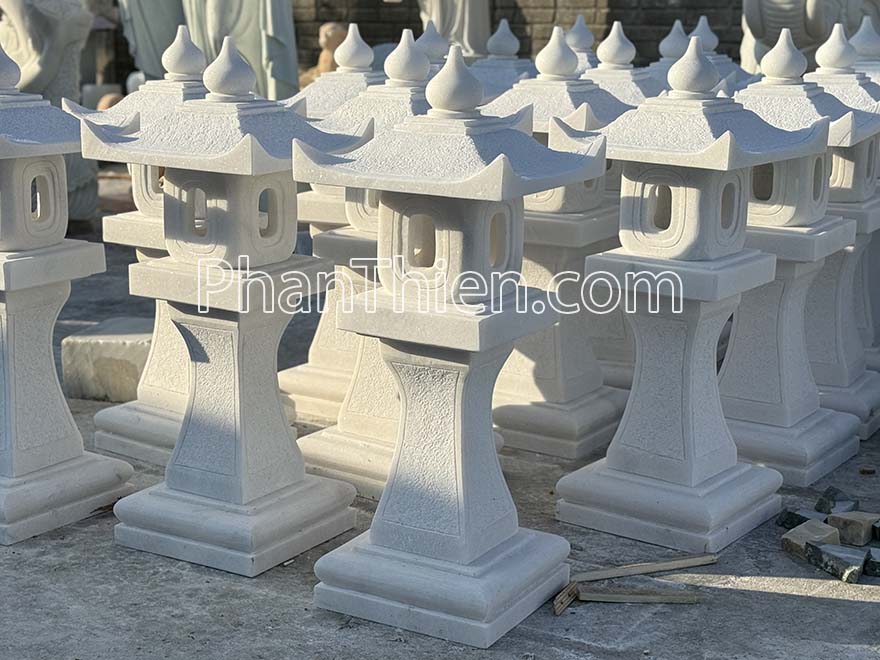 Đèn đá sân vườn tự nhiên 1m (DEN-88)