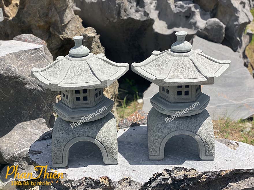 Đèn Sân Vườn bằng Đá Tự Nhiên (DEN-61)