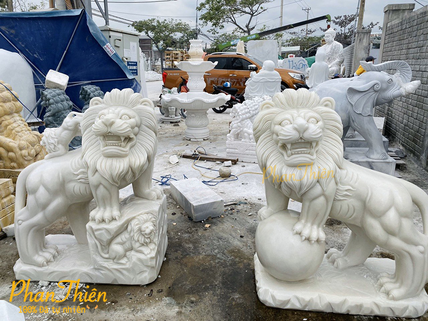 Tượng Sư Tử đá Phong thuỷ