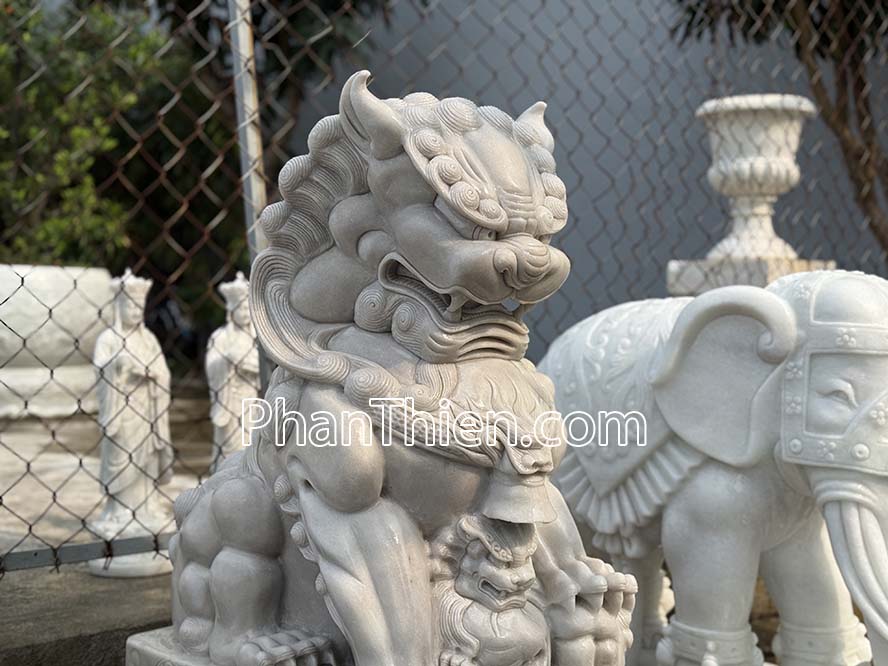 Kỳ Lân đá xá6m nhẹ tự nhiên 110cm - KL-8
