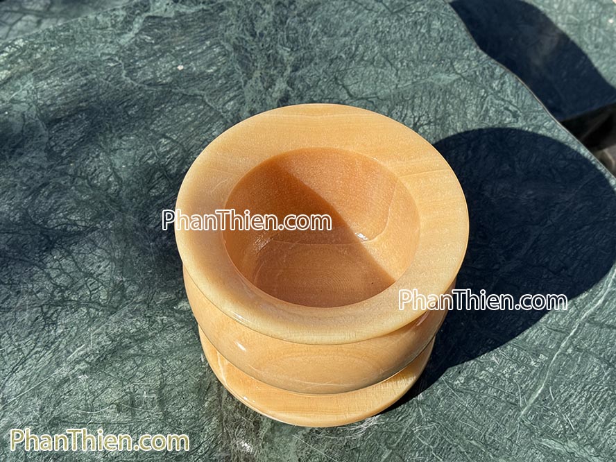 Bát hương bằng đá ngọc Hoàng Long VIP - LH - 21