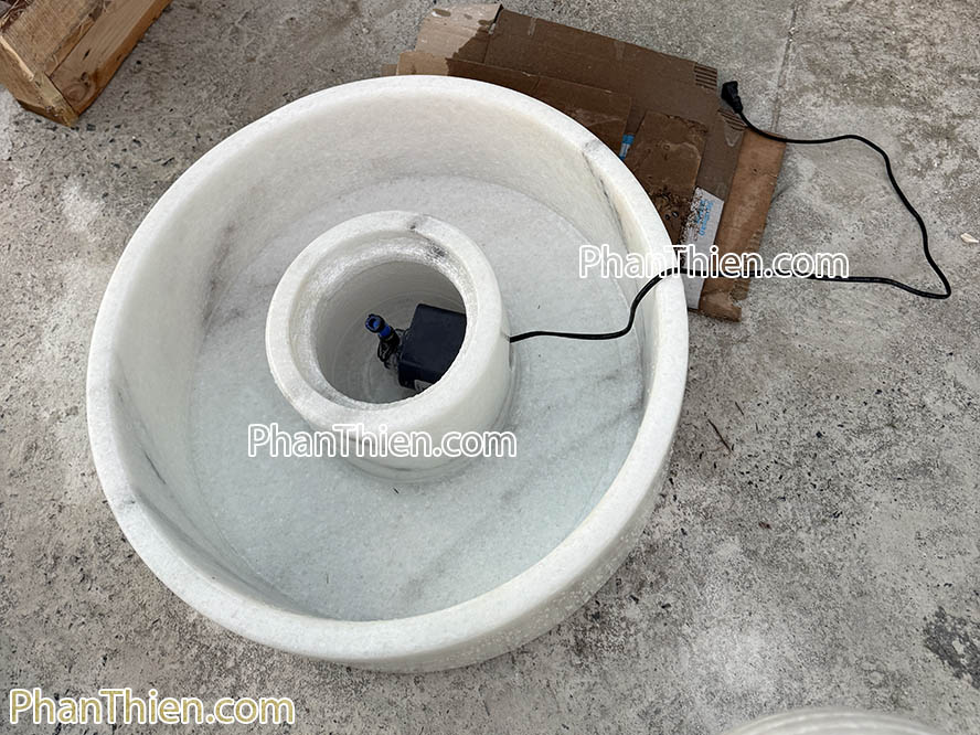 Phong Thuỷ Luân bằng đá cao 81 cm - PLT-6