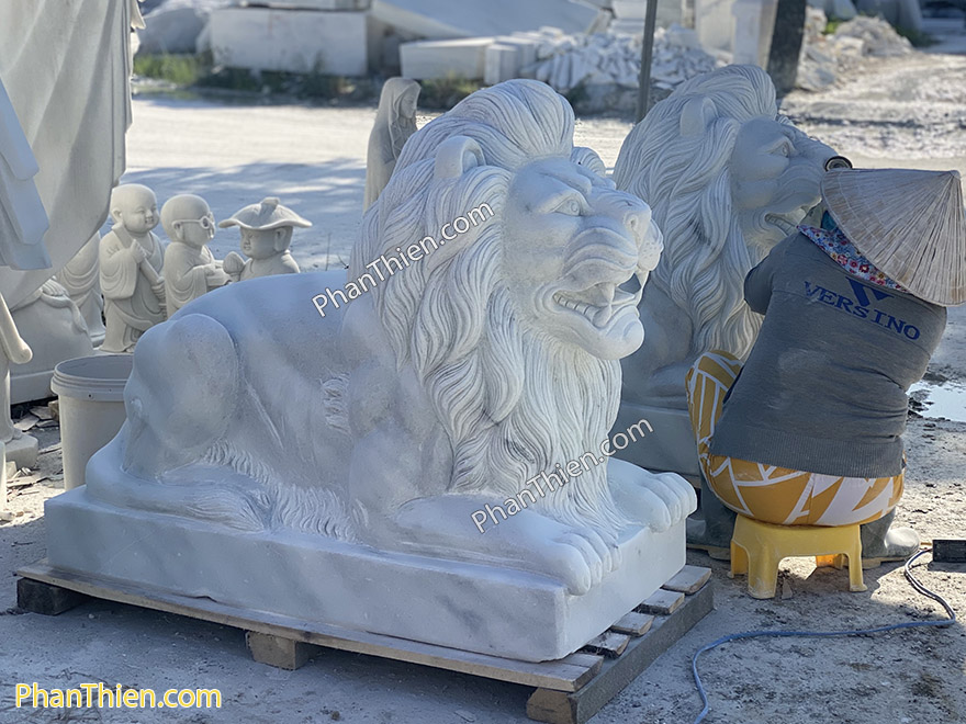 Tượng Sư Tử đá Phong thuỷ