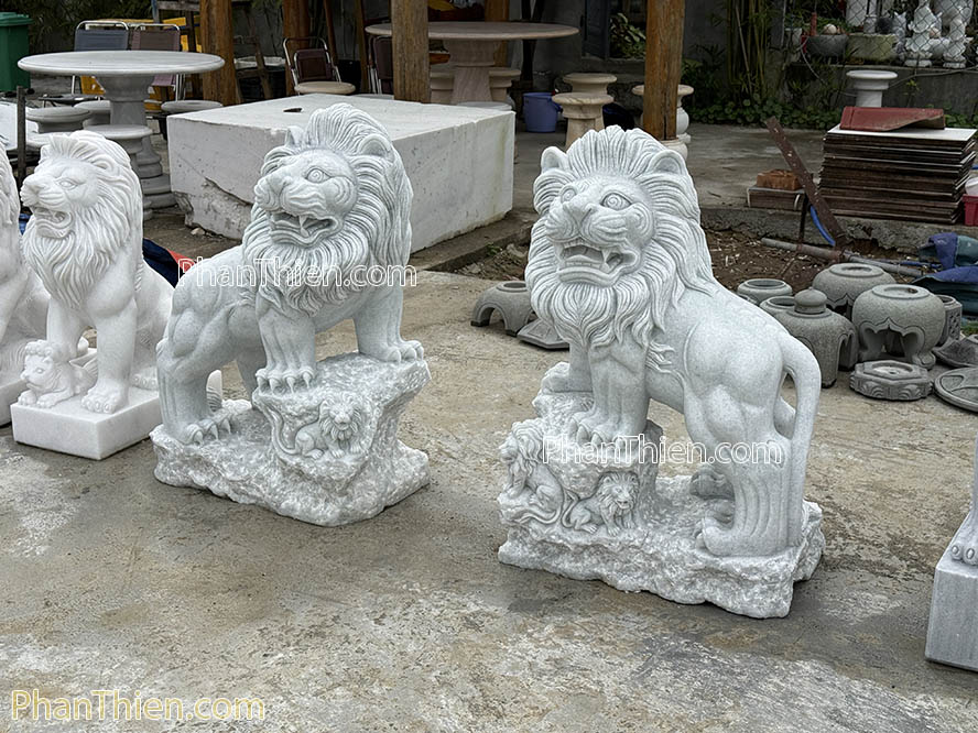 Tượng Sư tử đá để cổng - ST-62