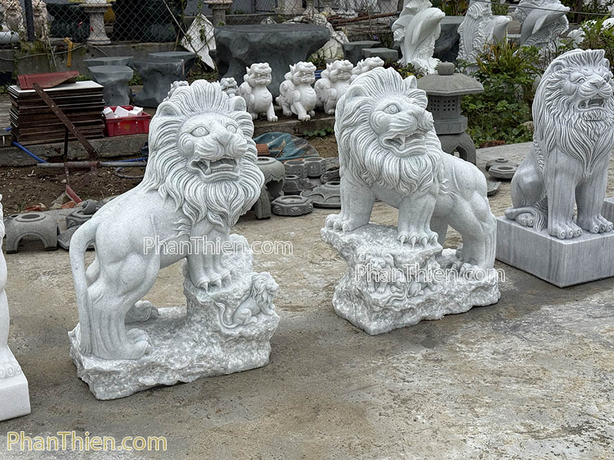 Tượng Sư tử đá để cổng - ST-62