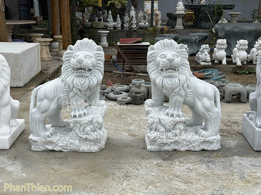 Tượng Sư tử đá để cổng - ST-62