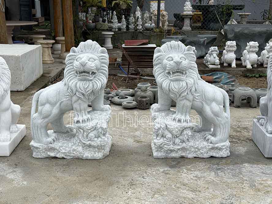 Tượng Sư tử đá để cổng - ST-62