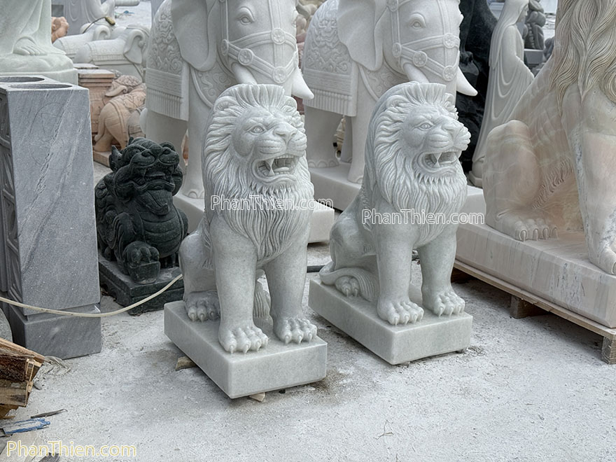 Tượng Sư tử đá tự nhiên (ST-50)