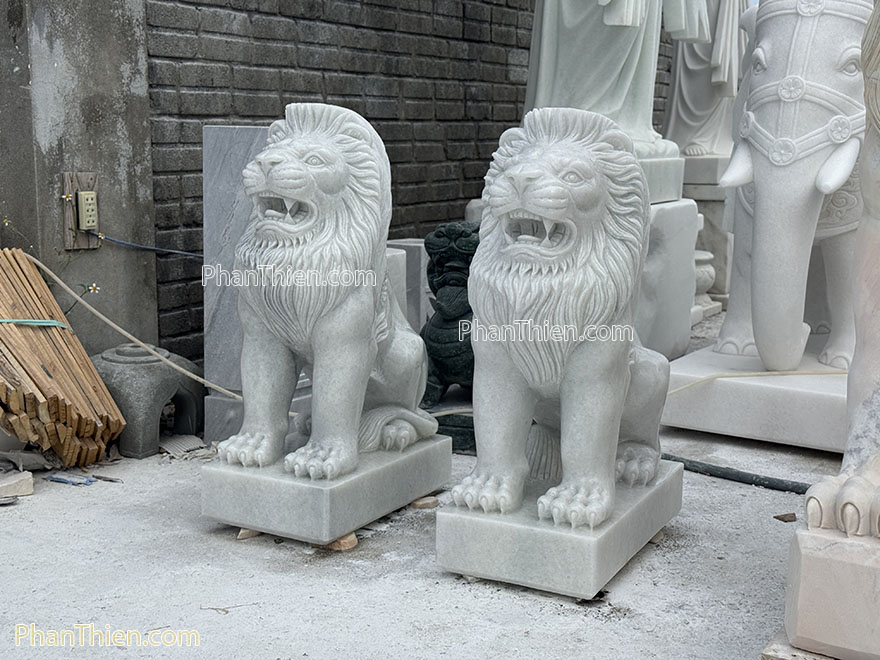 Tượng Sư tử đá tự nhiên (ST-50)