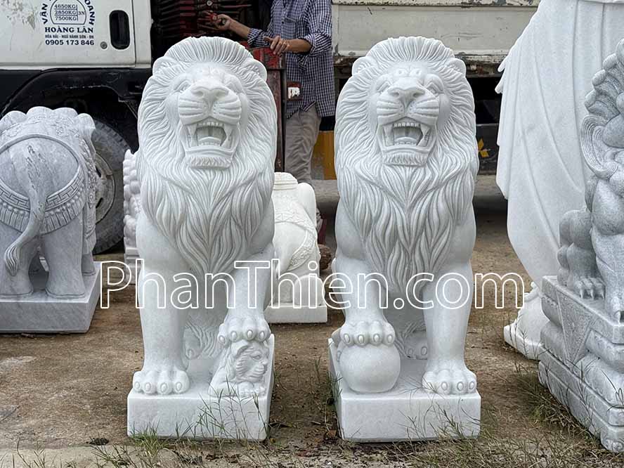 Tượng Sư tử đá Phong thuỷ - ST - 53