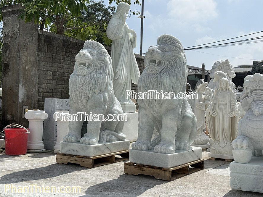 Tượng Sư tử đá Phong thuỷ - ST - 54