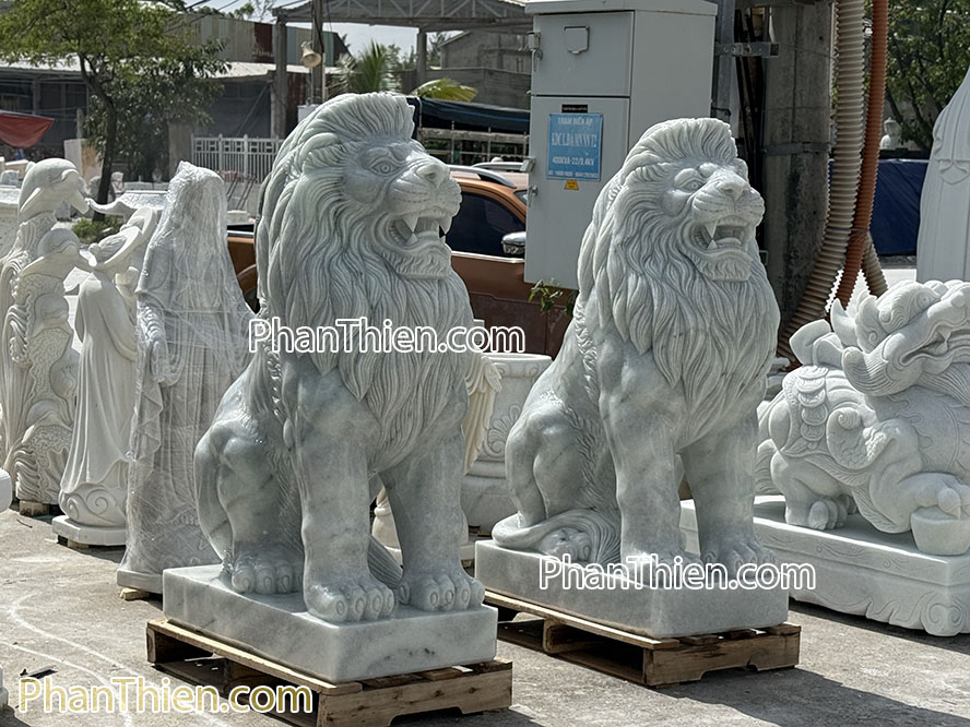 Tượng Sư tử đá Phong thuỷ - ST - 54