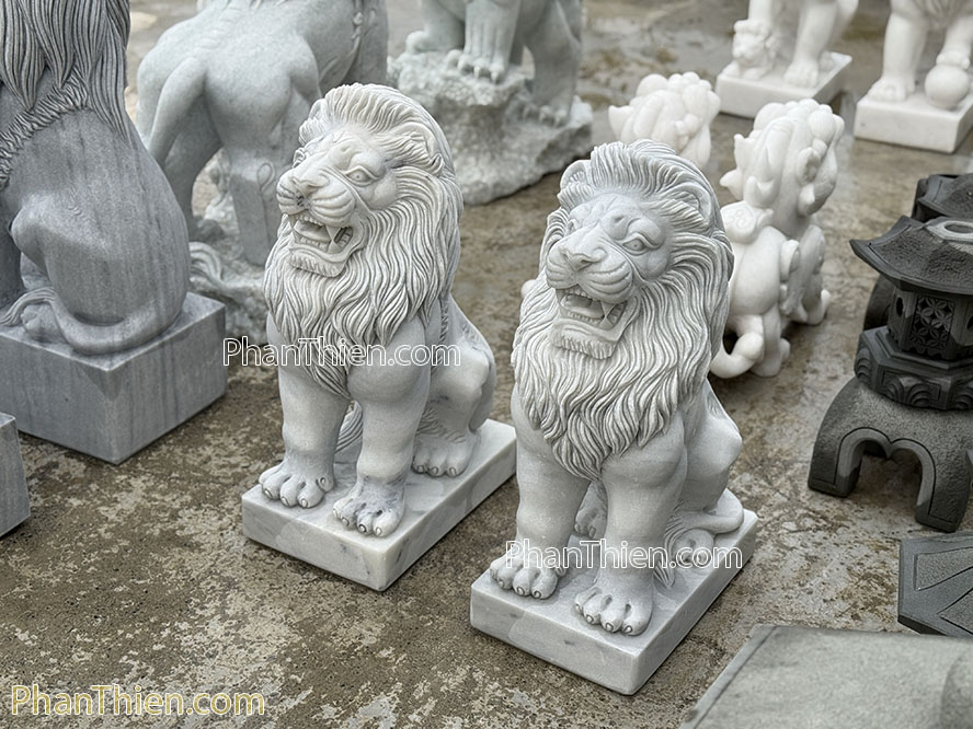 Tượng Sư tử đá phong thuỷ 68cm - ST-60
