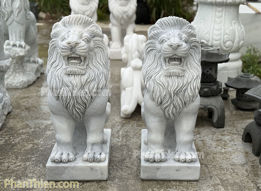 Tượng Sư tử đá phong thuỷ 68cm - ST-60