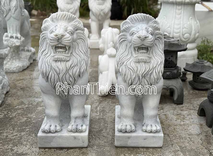 Tượng Sư tử đá phong thuỷ 68cm - ST-60