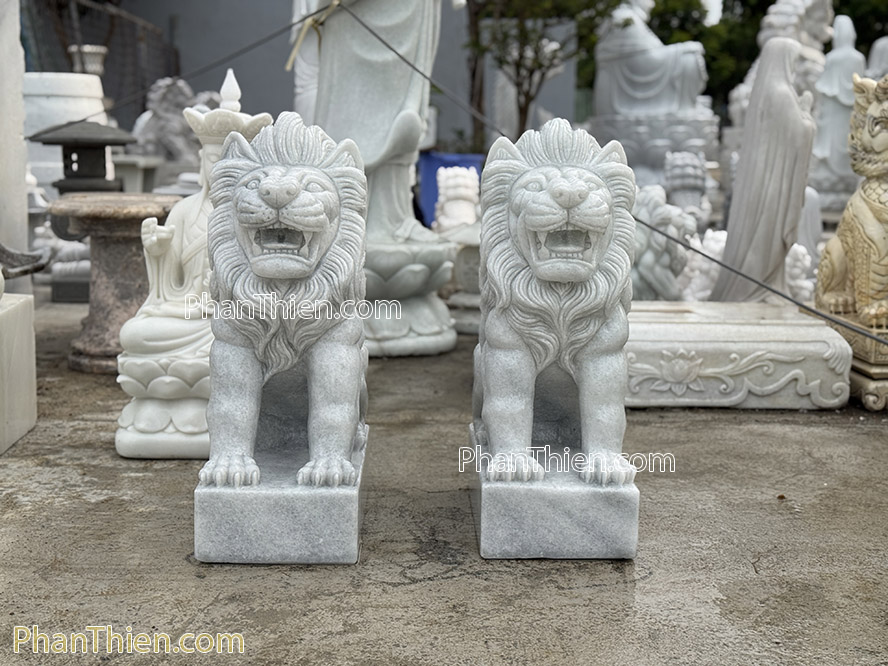 Tượng Sư tử đá Phong thuỷ - 68cm - ST-61