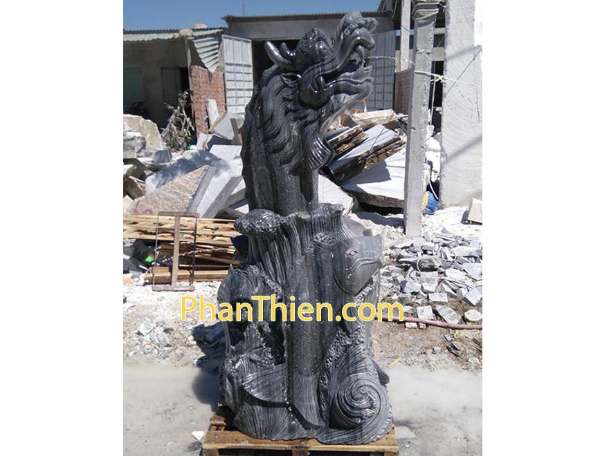 Tượng Cá Chép Vượt Vũ Môn Hoá Rồng (CA-10)