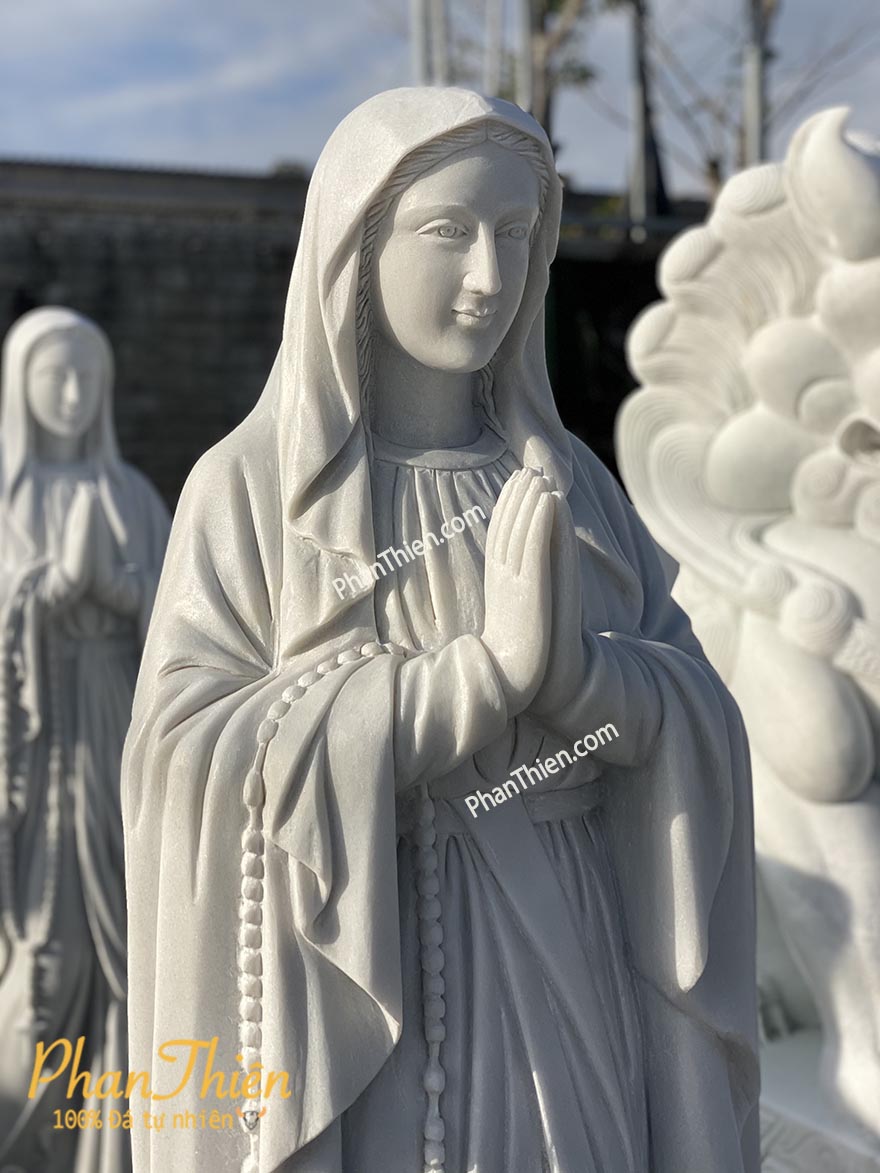 Tượng Đức Mẹ Chắp Tay (Mân Côi) (DM-59)