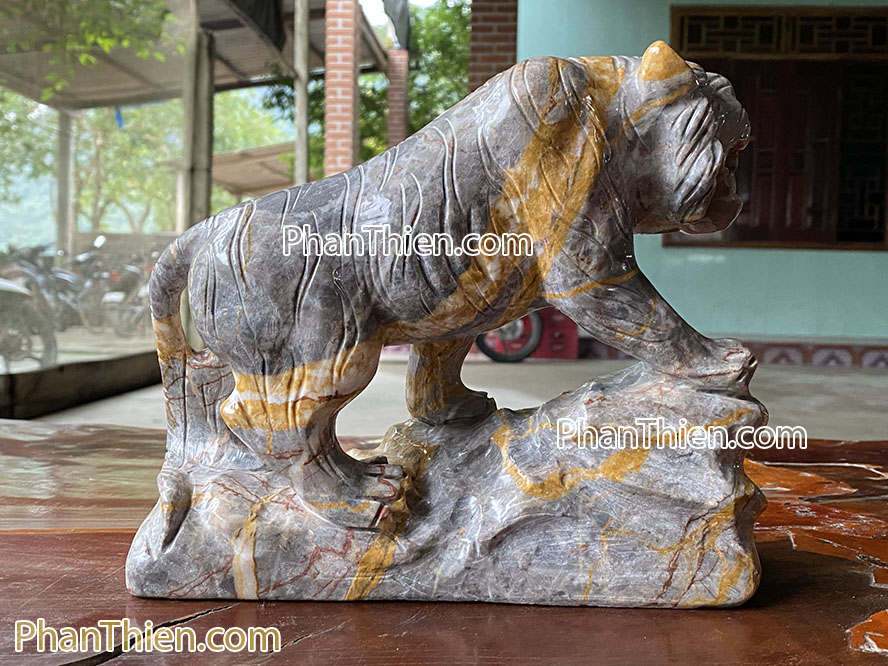 Tượng Hổ Phong thuỷ bằng đá tự nhiên - HO-5