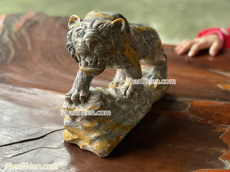 Tượng Hổ Phong thuỷ bằng đá tự nhiên - HO-5