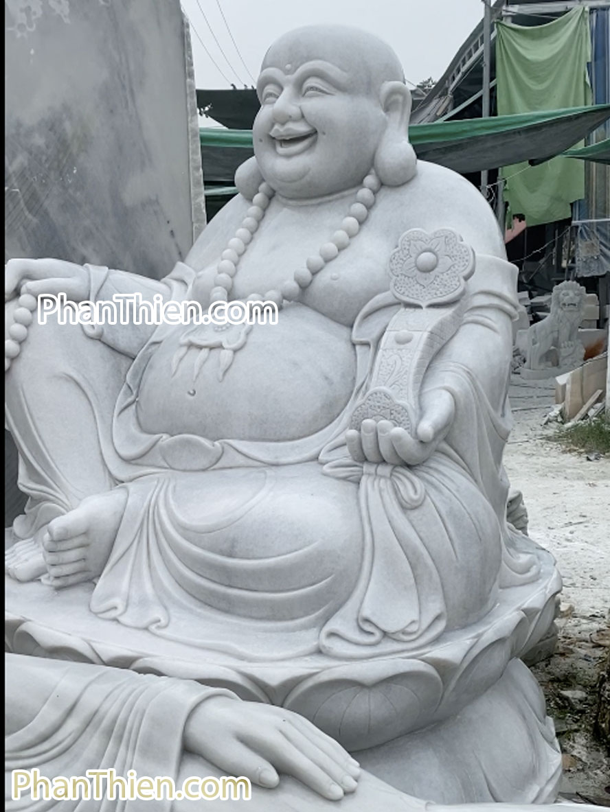 Tượng Phật Di Lặc bằng đá cao 1,8m - DL-82