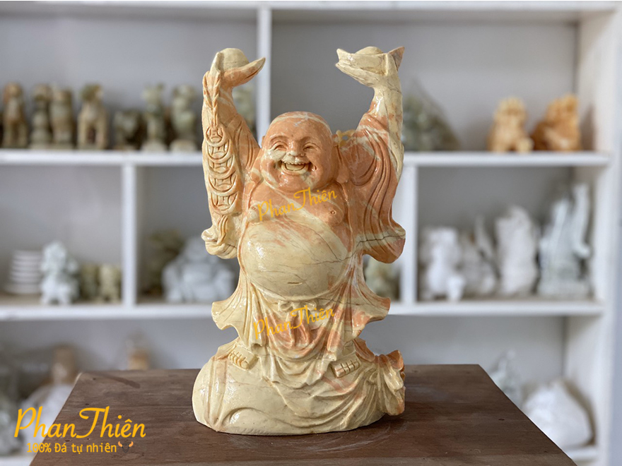 Tượng Phật Di Lặc bằng Đá Tự Nhiên (DL-06)