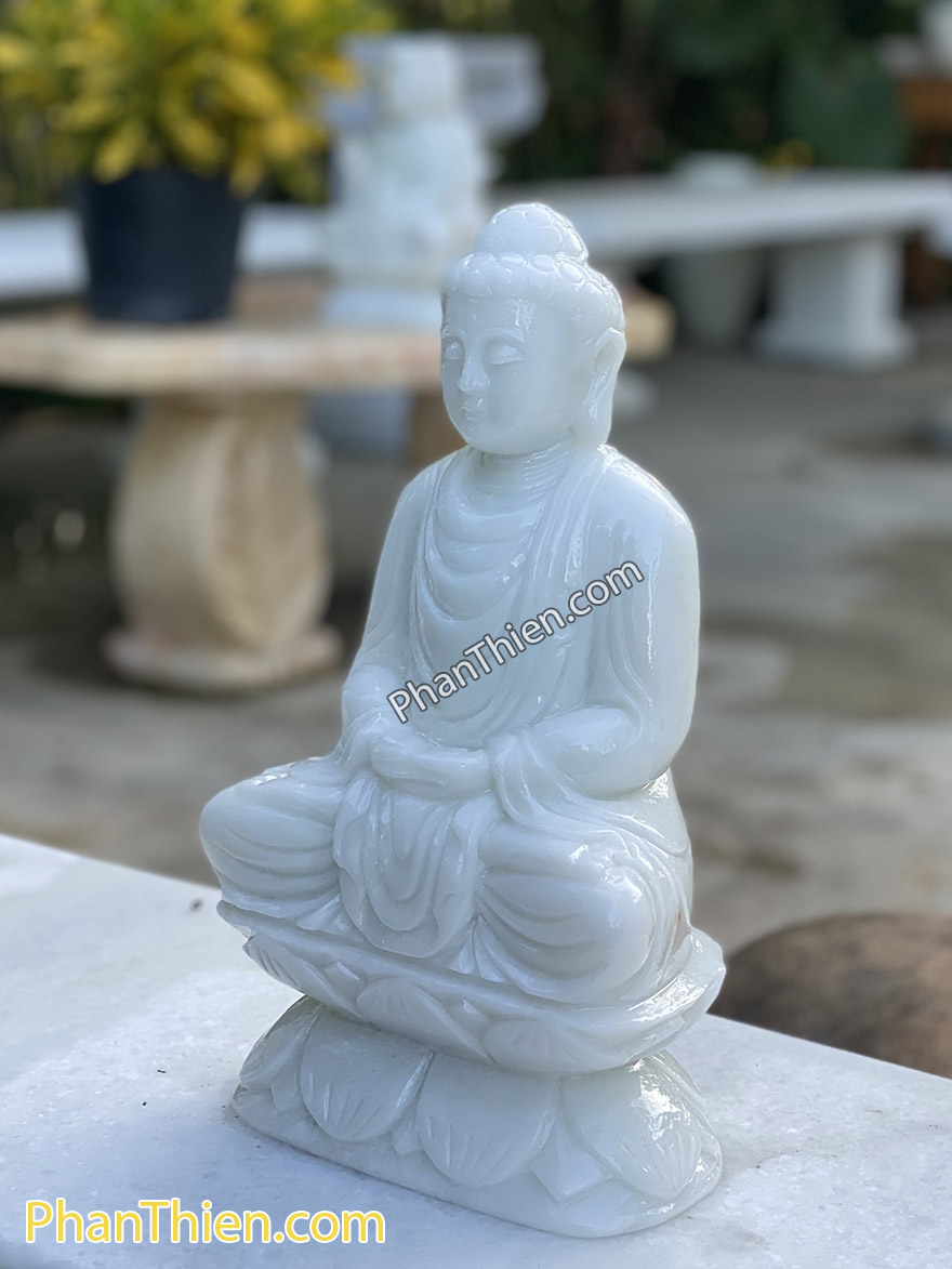 Tượng Phật Thích Ca bằng đá 30cm (TCA-34)