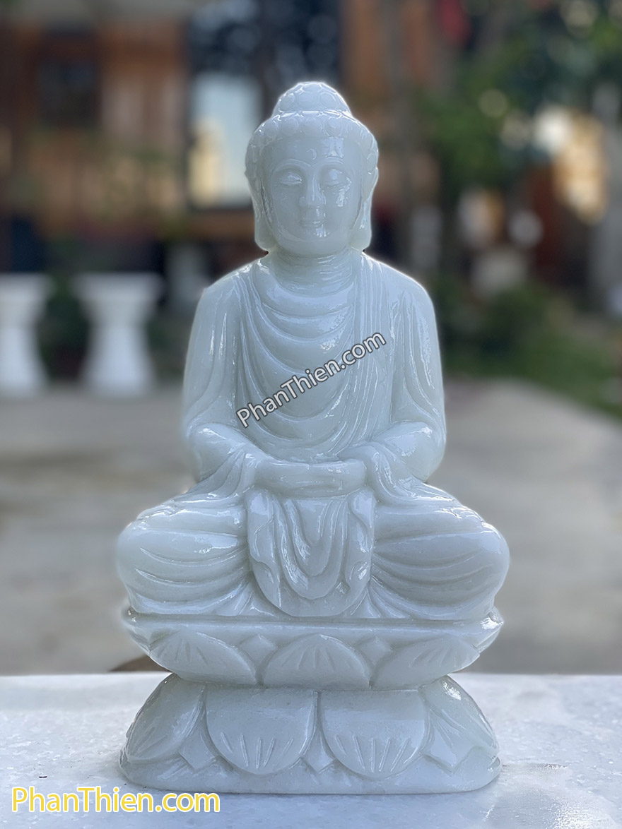 Tượng Phật Thích Ca bằng đá 30cm (TCA-34)