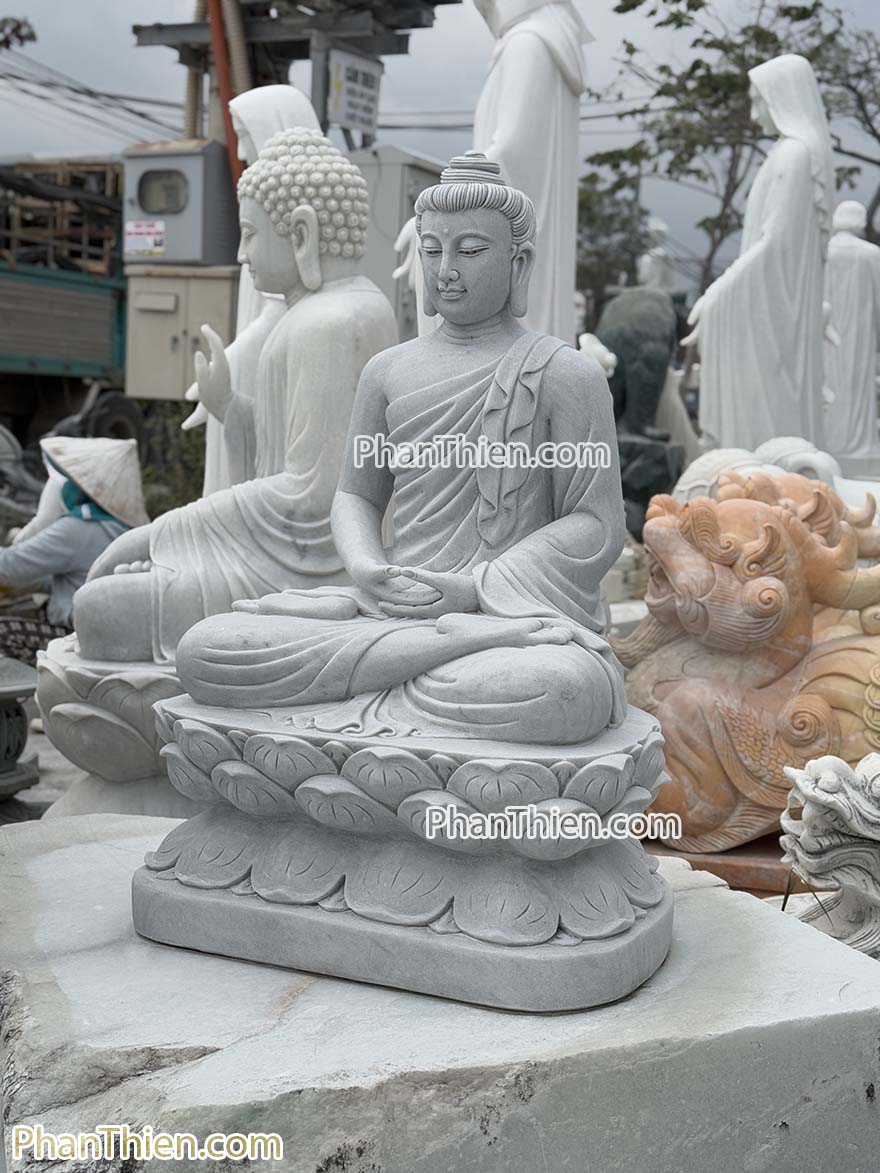 Tượng Phật Thích Ca bằng đá tự nhiên (TC-41)