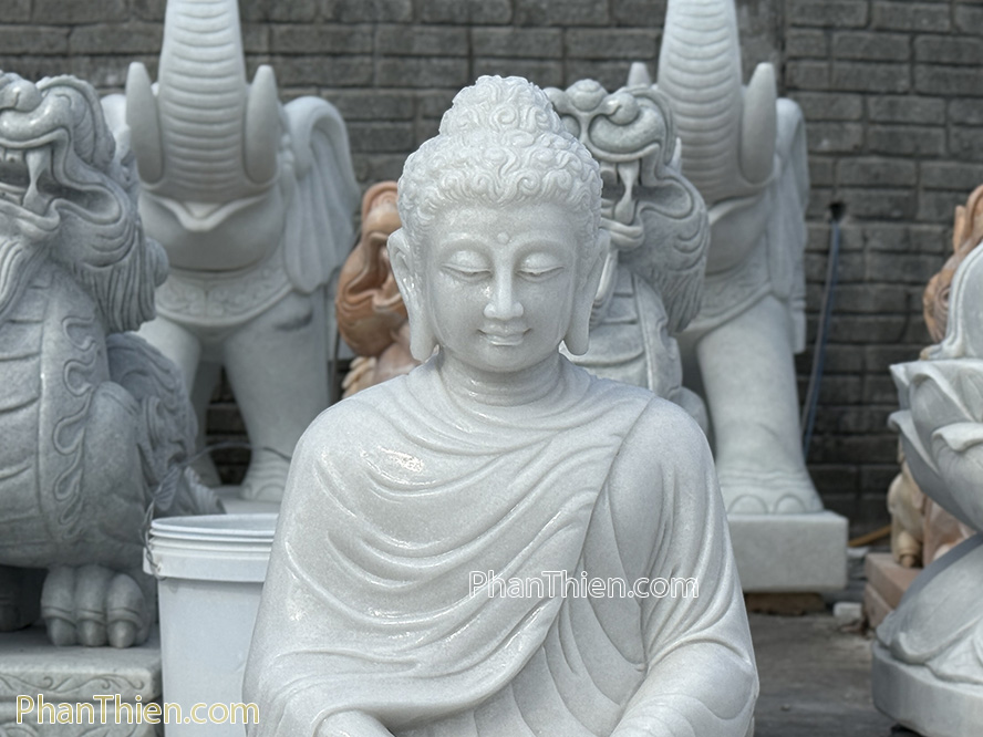 Tượng Phật Thích Ca bằng đá - TC-48